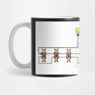 4-Way Switch Wiring Diagram Line Load Same Box Mug